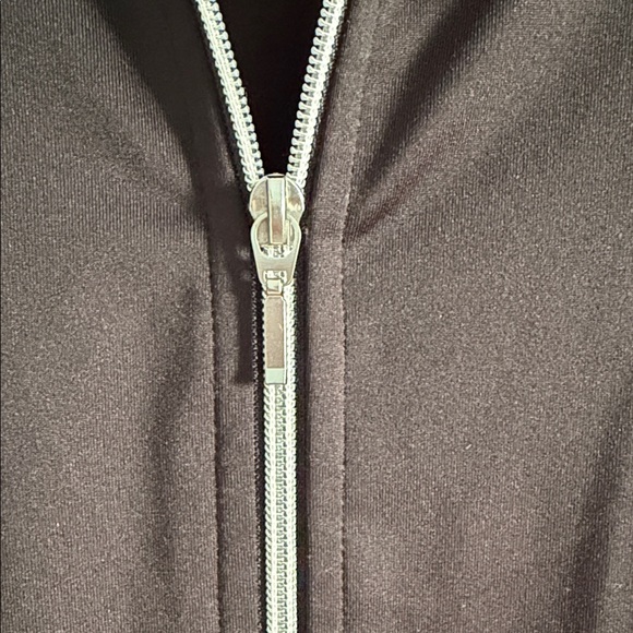 Chico’s Zenergiy Black/White Women's 3/4 Sleeve Athletic Zip-Up size 8 Chico’s 1 - Picture 3 of 7